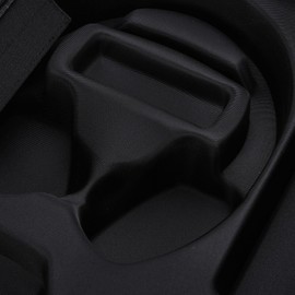 Jiawu Estuche de Transporte Rígido para Controlador Bolsa de Almacenamiento a Prueba de Golpes para Controladores, Auriculares, Cables y Accesorios de Pro Estuche de Viaje para Jugadores (BLACK)
