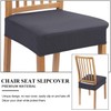 smiry Dining Chair Seat Covers, Jacquard Dining Chair Seat Protectors,