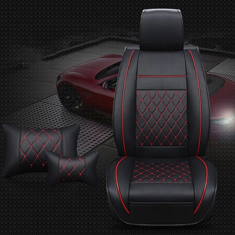 Geartronics For Toyota RAV4 Front+Rear Car Seat Covers 5-Seats Protector
