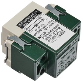 Panasonic WN5293K Full Color Embedded Electronic Bathroom Ventilation Switch for 90 Minutes, 30 Minutes, 15 Minutes, 5-50 W