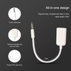 Oxsubor AUX to USB Adapter, 3.5mm Male Audio Jack to