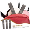 SAFIGLE 3Pcs Eyelash Extension Tweezers Pouch Makeup Tool Container for