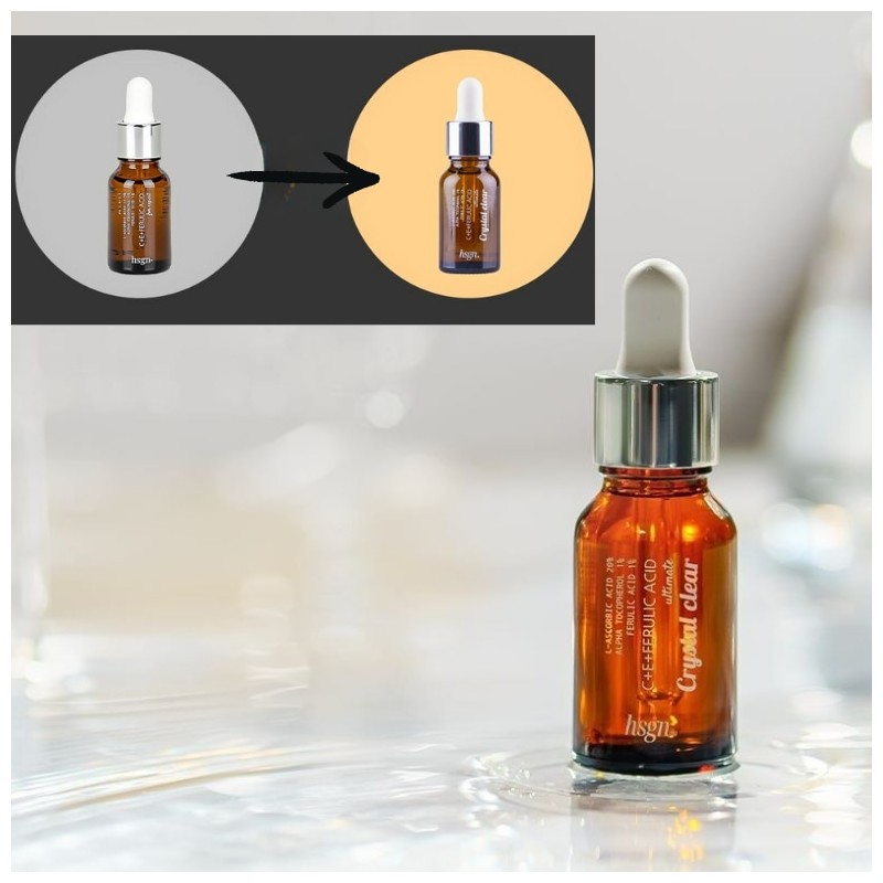 HSGN 20% Pure Vitamin C+ E+ Ferulic Acid Ultimate 15ml