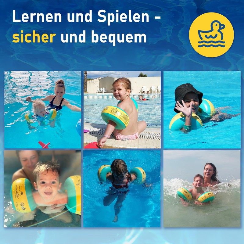 Kraulquappen Cherek Beginner Swimming Arm Bands for Children from 8