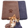 GSrenyu 2 Pack Dog Towels, Large Dog Towels for Drying
