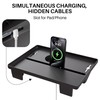 JOYMOOP Clip-On Bedside Shelf for Bunk Beds, Dorm Room Essentials,