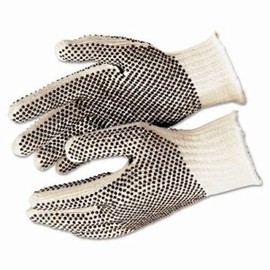 PVC Dots Cotton/Polyester Gloves