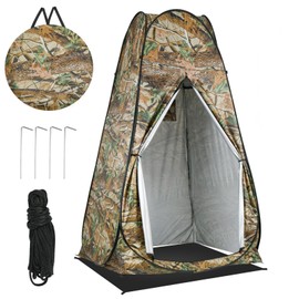 UMIKOOL DIRECT Pop Up Pod Privacy Shower Tent, Outdoor Portable Changing Tent for Camping Hiking Beach Toilet Shower Bathroom