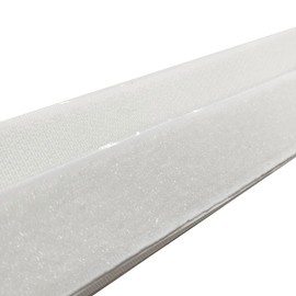 27 Yards Only Loop Sew-on 100% Polyester, Roll of Loop 0.75in Width for Sticking Curtains, Carpets, Fabrics, Holding Appliances, (White Loop, 0.75in)