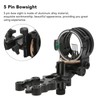 Alien Metal 5 Pin Bow Sight Aluminum Alloy Archery Sight