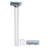 Men Electric Double Edge Razor Portable Adjustable Vibration Metal Shaver