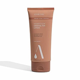 Azure Tan Nourish & Glow Gradual Tan Lotion Light/Medium 200ml