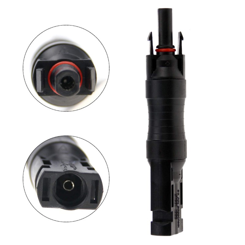 Zookoto Panel Solar MC4 PV Conector con construido en 10