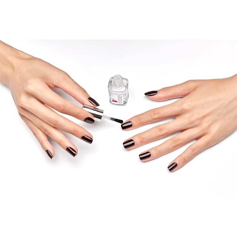 Essie Top Coat, Protection and Shine, Transparent, 13.5 ml transparent