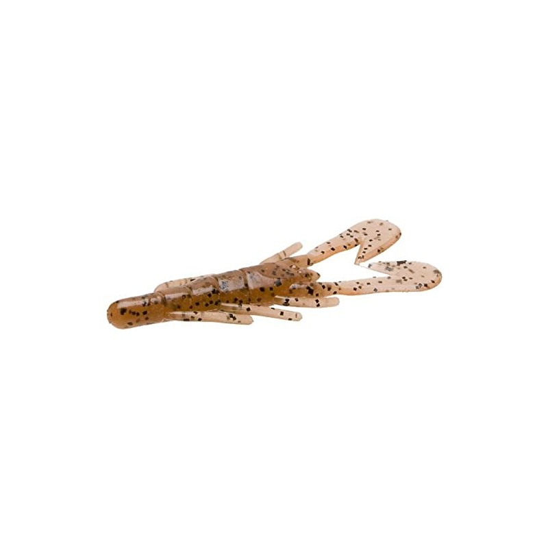 Zoom Bait UltraVibe Speed Craw Señuelo, Paquete de 12, Pumpkin