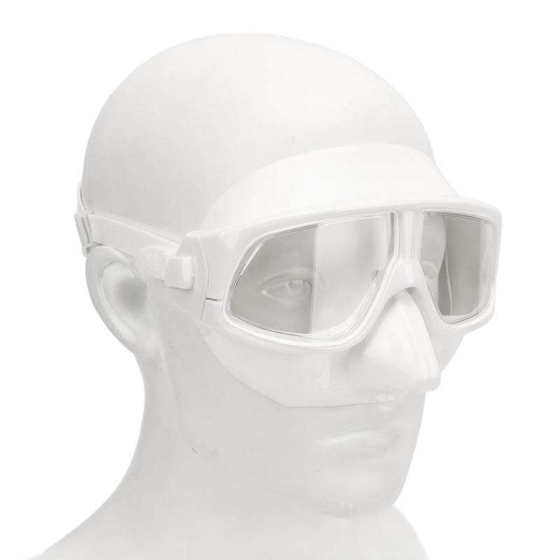 Diving Goggles Dual Use PC Silicone Antifog Waterproof Scuba Diving