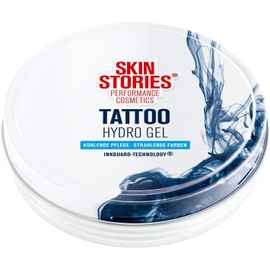 SKIN STORIES Tattoo Hydro Gel (75 ml), Cooling Tattoo Gel for Radiant Tattoo Colours, Moisturising Aloe Vera Gel for Stressed Skin