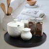 10-inch Black Wood Lazy Susan Organizers, ACIAZAAZ Lazy Susan Turntable