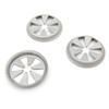 VVO Fasteners- Silver Metal Underbody Shields & Insulation Panel Fastener