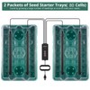 Sondiko Sondiko Seed Starter Tray with Grow Light, 80 Cells