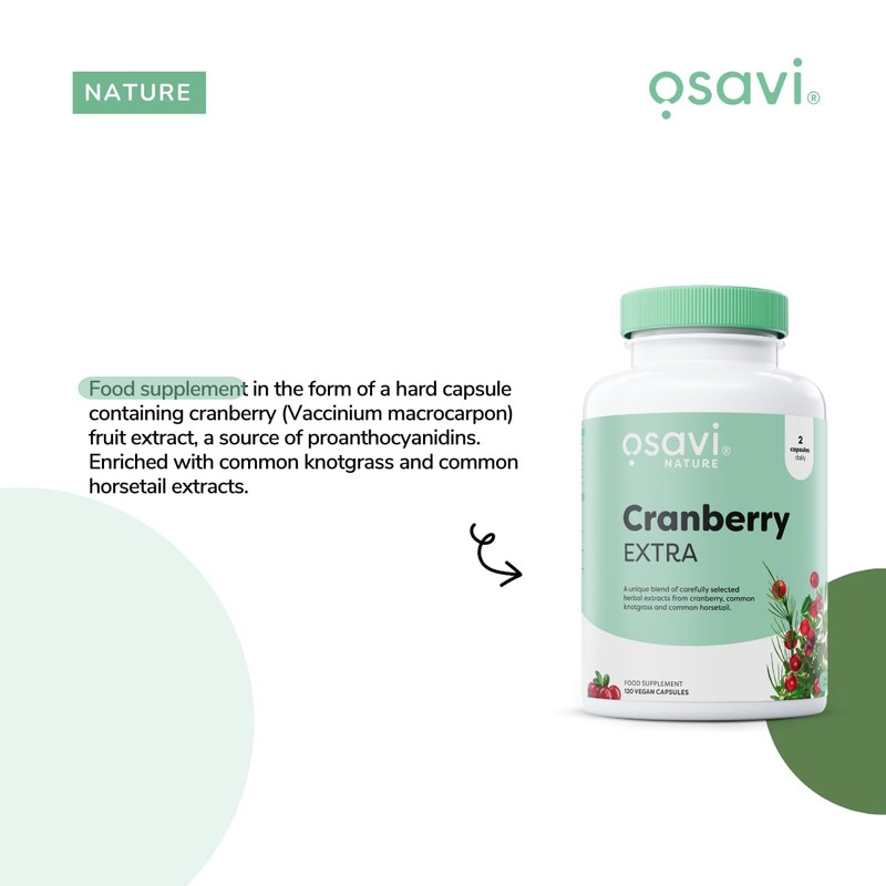 OSAVI Osavi Cranberry Extra - 30 Vegan caps