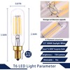 CREATE BRIGHT E12 Dimmable LED Bulb 80W Equivalent Small Candelabra