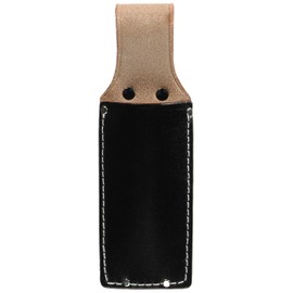 Kozuchi SC-02 Black Floor Leather Chisel Case, 1.0 x 4 Minutes, For Tracking