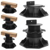 Adjustable Deck Support Pedestal, 10Pack Deck Foundation Support Base for