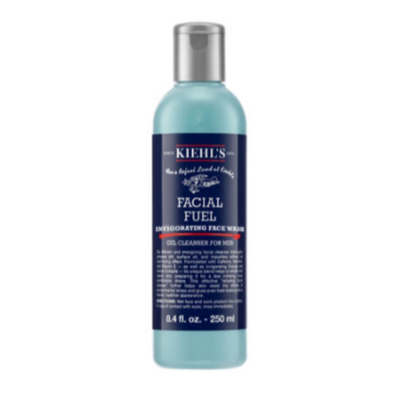 kiel Kiehl's Men's Facial Fuel Wash Cleanser Recommended 250ml BNS