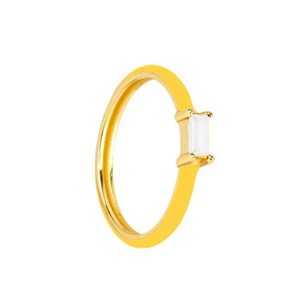 Yellow Burd Ring - Size: 9