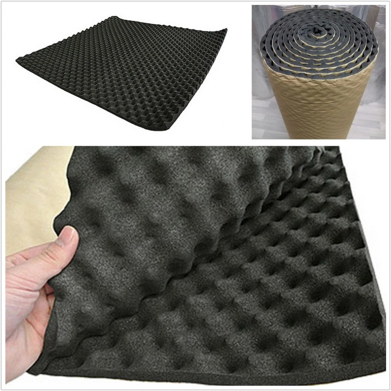 BCSMMCAR Sound Deadener Pad Heat Shield Insulation Soundproofing Mat For