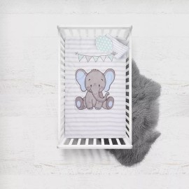 Chiqui Mundo Set De Edredon Para Cuna Cama Corral 4 Piezas Chiquimundo