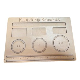 Bracelet Board | Wooden Bracelet Making Board - Small Beading Board for Bracelet Making, Professional Bracelet Board for Jewelry Making