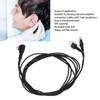 5PCS 3pin Hearing Aids Receiver Cable Heat Resistant Stable Sound