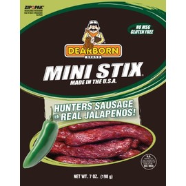 Dearborn Brand - Jalapeno Mini Sticks - 7 Oz. (8 Pack)