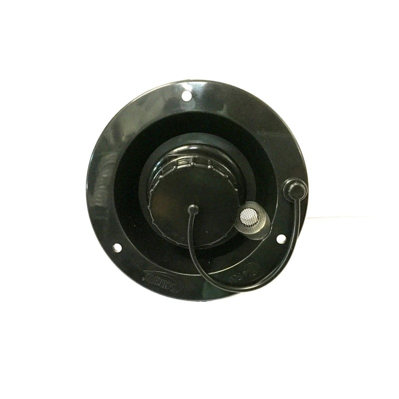 Valterra BLACK Gravity Fresh Water Fill Hatch Inlet RV Trailer