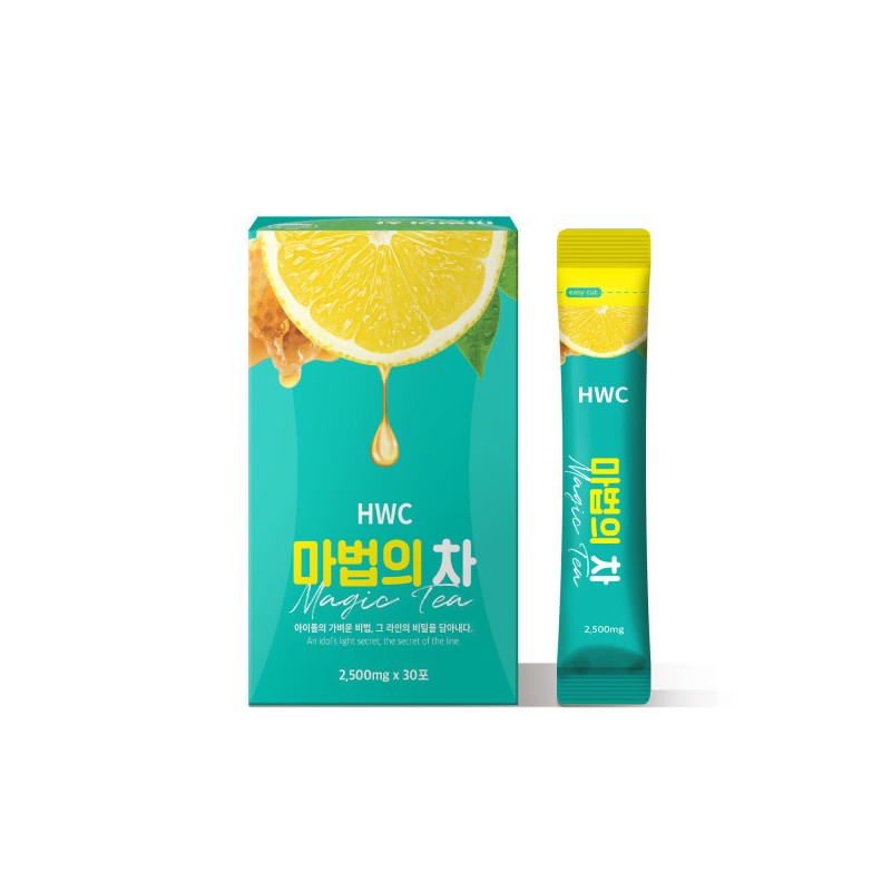 HWC Magic Tea Idol Water Uva Black Tea Lemon Green