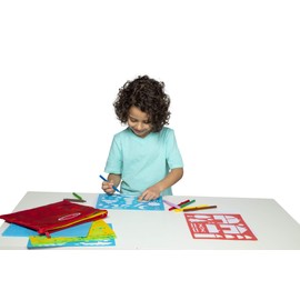 Melissa & Doug Stencil Art Coloring Activity Kit