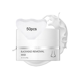 Blackhead Removal Mask with 50 PCS Pore Strips, Deep Cleansing, Moisturizing Oil Control Shrink Remove Blackheads, Shrink Pores, Improve Skin Tone for All Skin Types (1PCS)