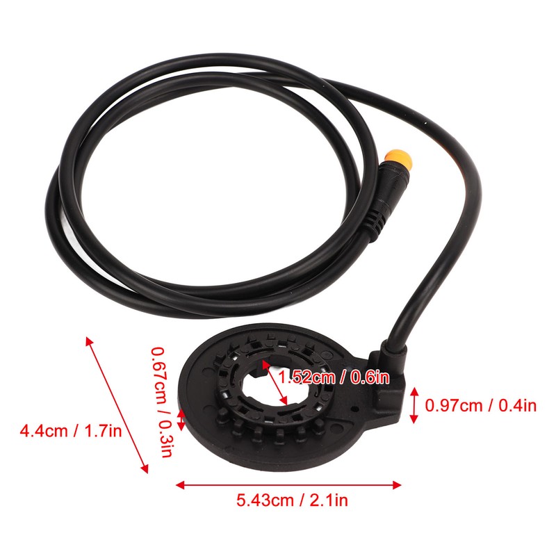Electric Bike Pedal Assist Sensor Anti Slip Sensitive Electric Bike