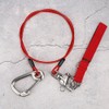 Freediving Lanyard 316 Pro Stainless Steel Safety Rope with Wristband
