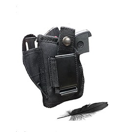 Feather Lite Fits Cobra CA32 and CA380 with Laser Soft Nylon Inside or Outside The Pants Gun Holster.