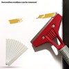 EHDIS 20PCS Replacement Scraper Blades- 4 Inch Scraper Blades, Floor
