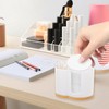 Cotton Swab Storage Case, ABS Cosmetic Cotton Organizer, Paper Cup