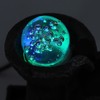LED Illuminated Tabletop Waterfall Flowing Water Fountains with Ball for