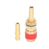 8mm Torch Hose Adapter Brass Connector Quick Coupler Fitting Kit