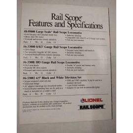 Lionel 1988 Lionel Trains Rail Scope Flyer