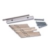 Alnicov Musical steel keys set for 10 notes Kalimba African