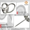 THREE ARCHERS Archery Target Pins 304 Stainless Steel –Universal Fit