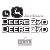Aftermarket 27D 27-D Mini Excavator Premium Vinyl Decal Kit -